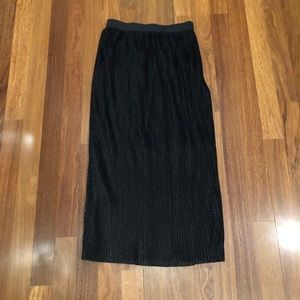 Sparkly chiffon skirt